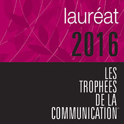Trophée - Communication_logo-laureat-2016